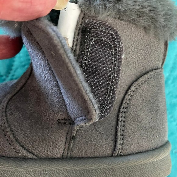 infant boots gray size 5 - Picture 3 of 5